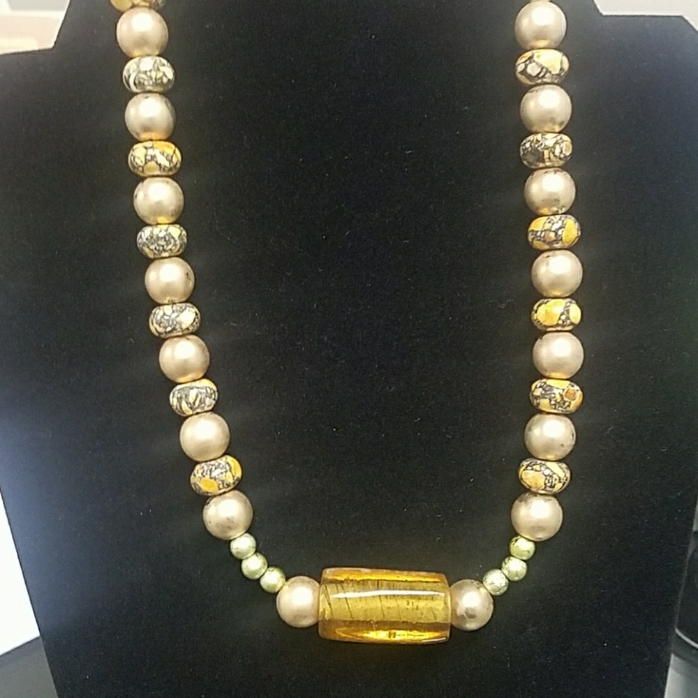 Upcycled handmade choker